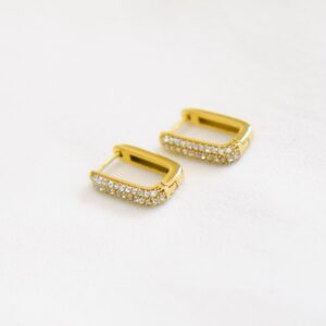 Oorbel Shimmer Spark Klein Goud