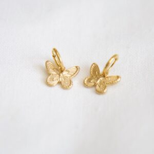 Oorbel Vlinder Goud
