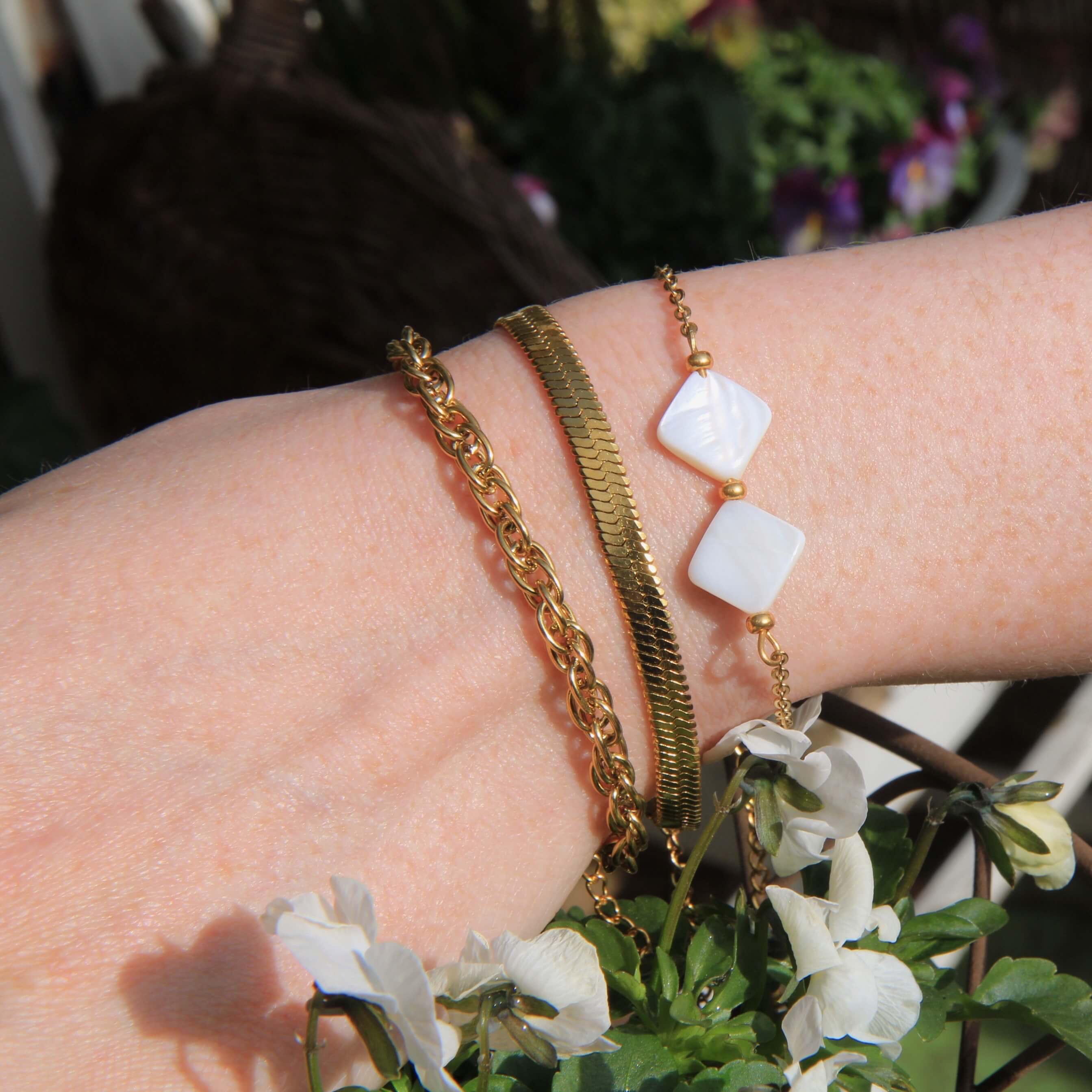 Armband Milou Goud