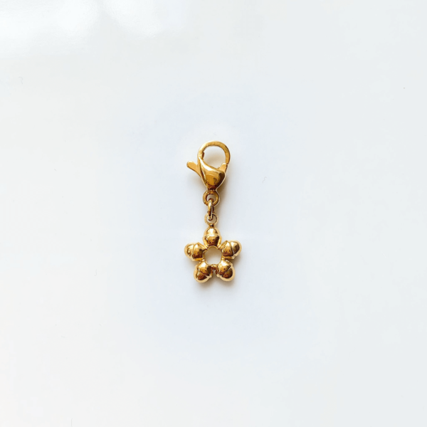 Gouden Bloemetjes Bedel