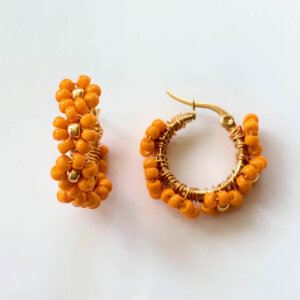 Daisy Hoops Oranje