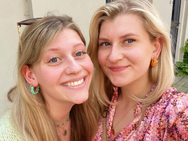 Daisy Hoops Oranje - Afbeelding 4