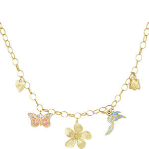 Bedelketting Wild Floral